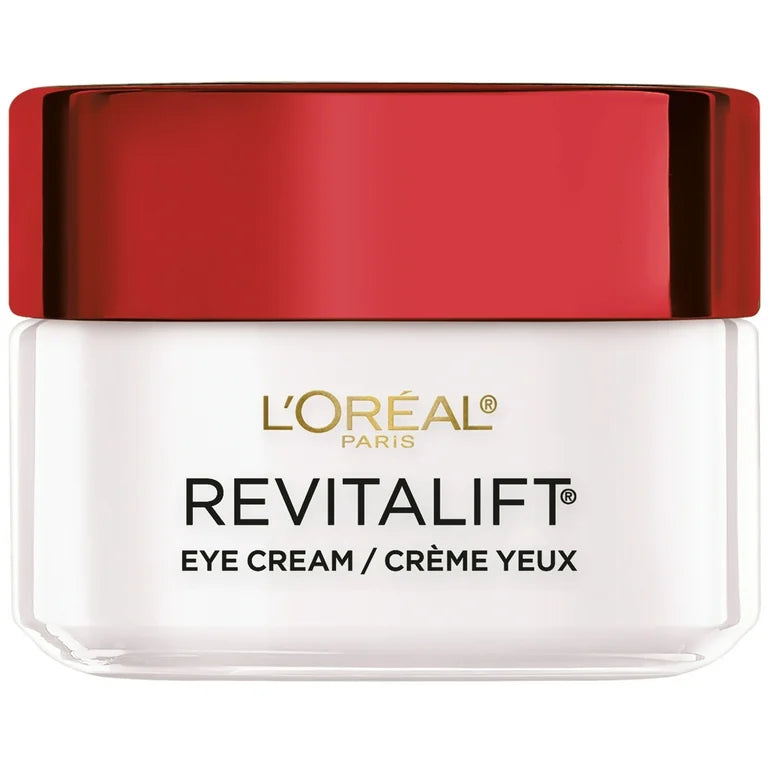 L'Oreal Paris Revitalift Anti-Wrinkle, Firming Eye Cream, Fragrance Free, 0.5 oz