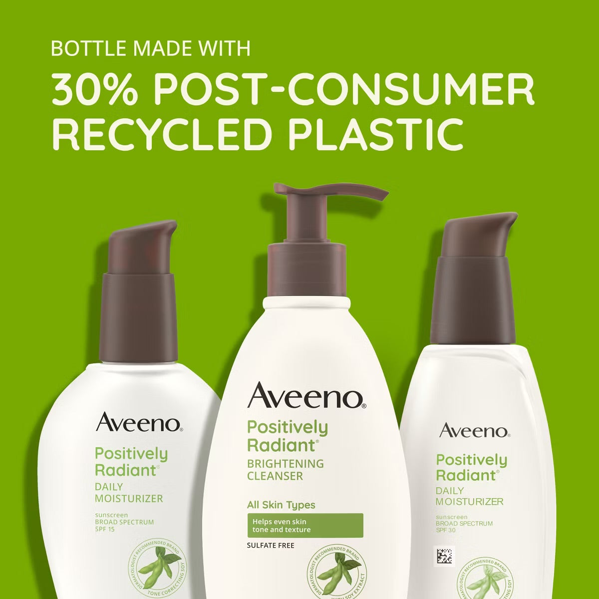 Aveeno Positively Radiant Sheer Daily Moisturizer - SPF 30 - 2.3 fl oz