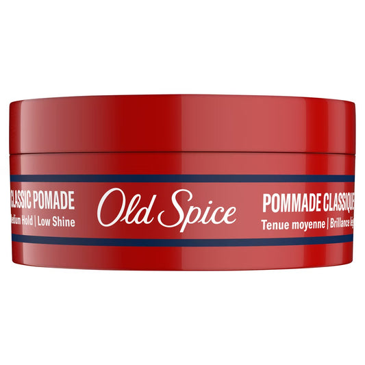Old Spice Classic Pomade Medium Hold with Low Shine - 2.22oz