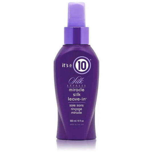 It's a 10 Haircare SILK EXPRESS Miracle Silk Leave-In Product (4 oz) Ten Benefits Conditioner | Power of Silk Proteins