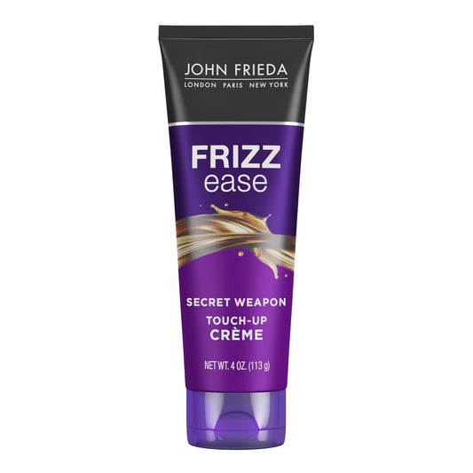 John Frieda Frizz Ease Secret Weapon Touch-Up Crème, Anti Frizz Styling, Calm Frizzy Hair Avocado Oil - 4oz