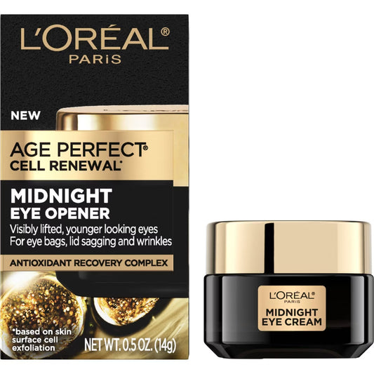 L'Oreal Paris Age Perfect Cell Renewal Midnight Eye Cream - 0.5 fl oz