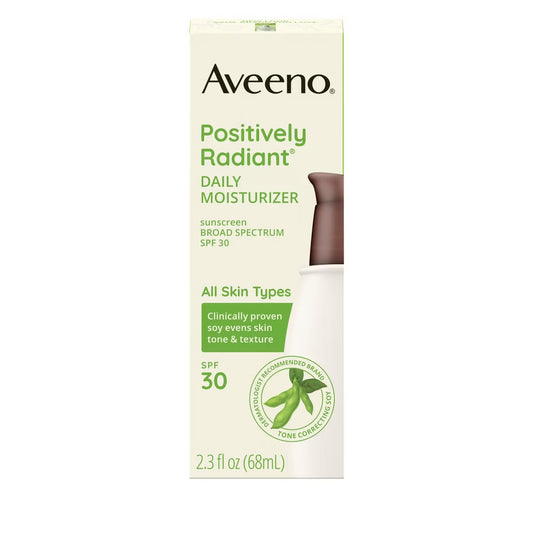 Aveeno Positively Radiant Sheer Daily Moisturizer - SPF 30 - 2.3 fl oz